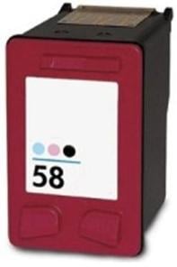 Remanufactured HP 58 (C6658AE) High Capacity Photo Ink Cartridge